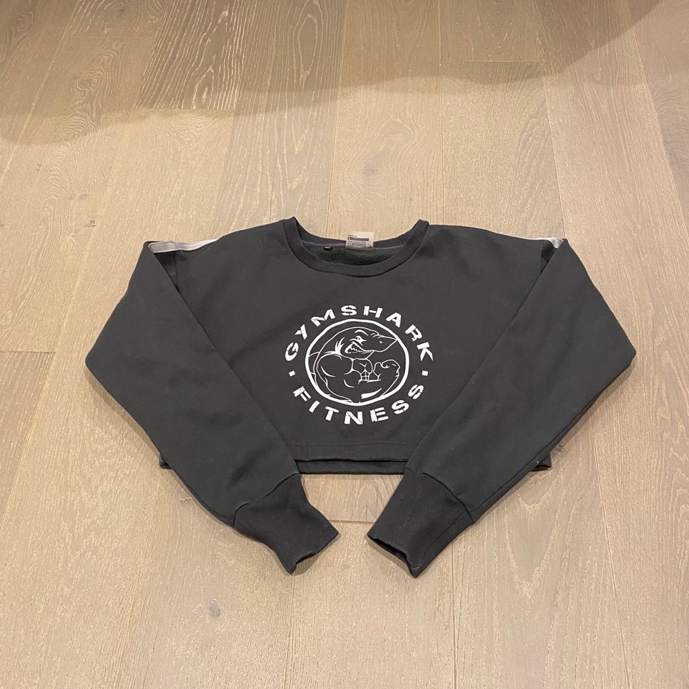 Gymshark crop crew sweatshirt
